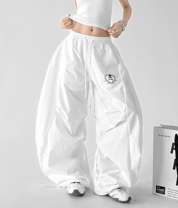 Loose High - Waist Wide - Leg Sweatpants - CT6203 - COPPING THREADS - CT Select