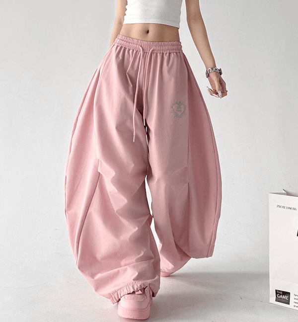 Loose High - Waist Wide - Leg Sweatpants - CT6203 - COPPING THREADS - CT Select