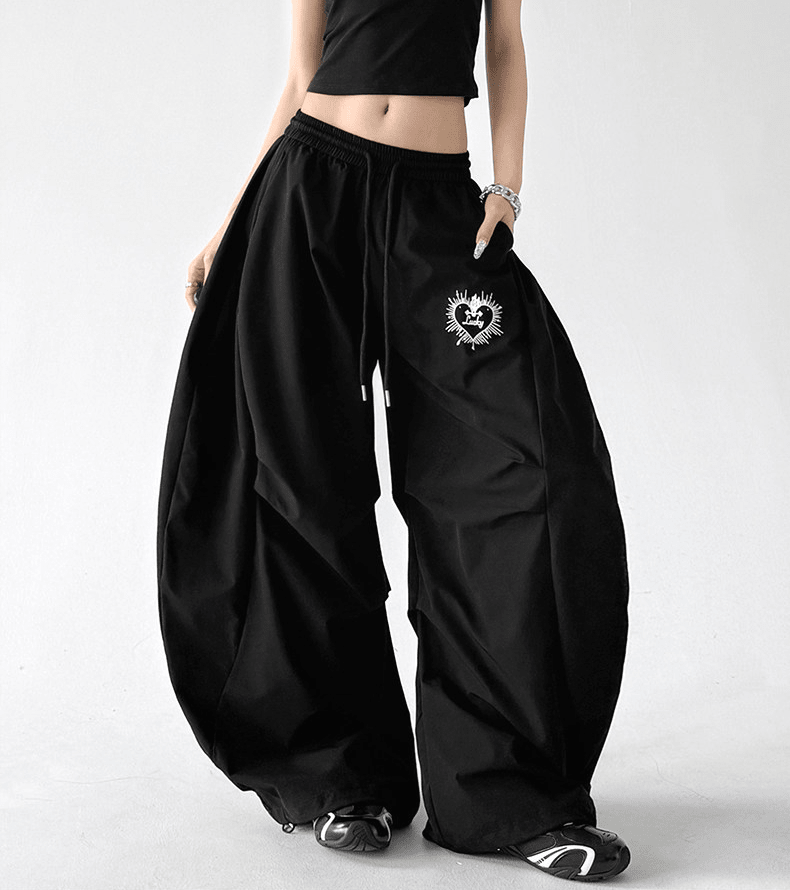 Loose High - Waist Wide - Leg Sweatpants - CT6203 - COPPING THREADS - CT Select