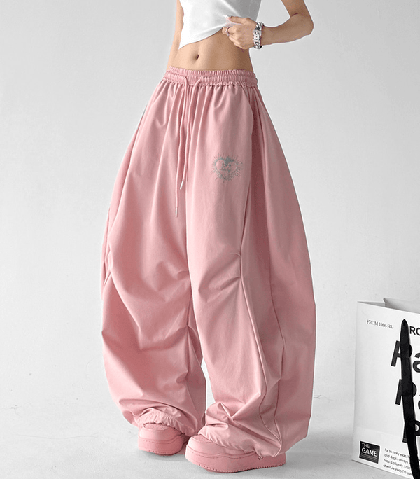 Loose High - Waist Wide - Leg Sweatpants - CT6203 - COPPING THREADS - CT Select