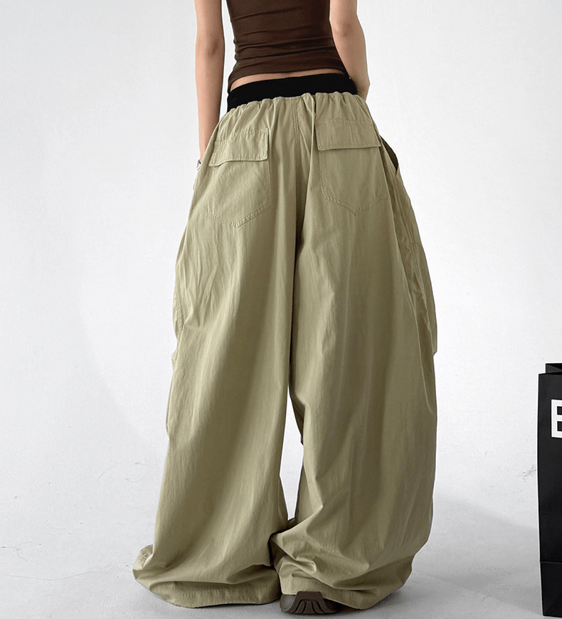 Loose Wide-leg Pants - CT6103 Secondary image