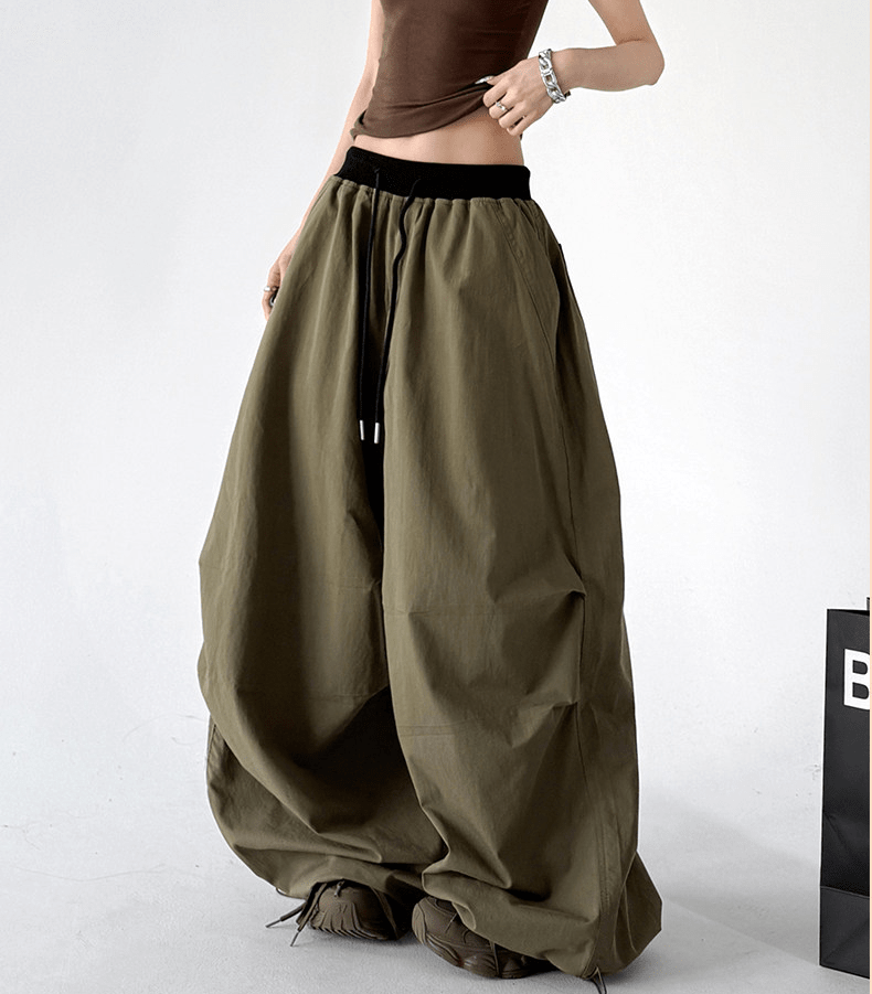 Loose Wide-leg Pants - CT6103 Secondary image