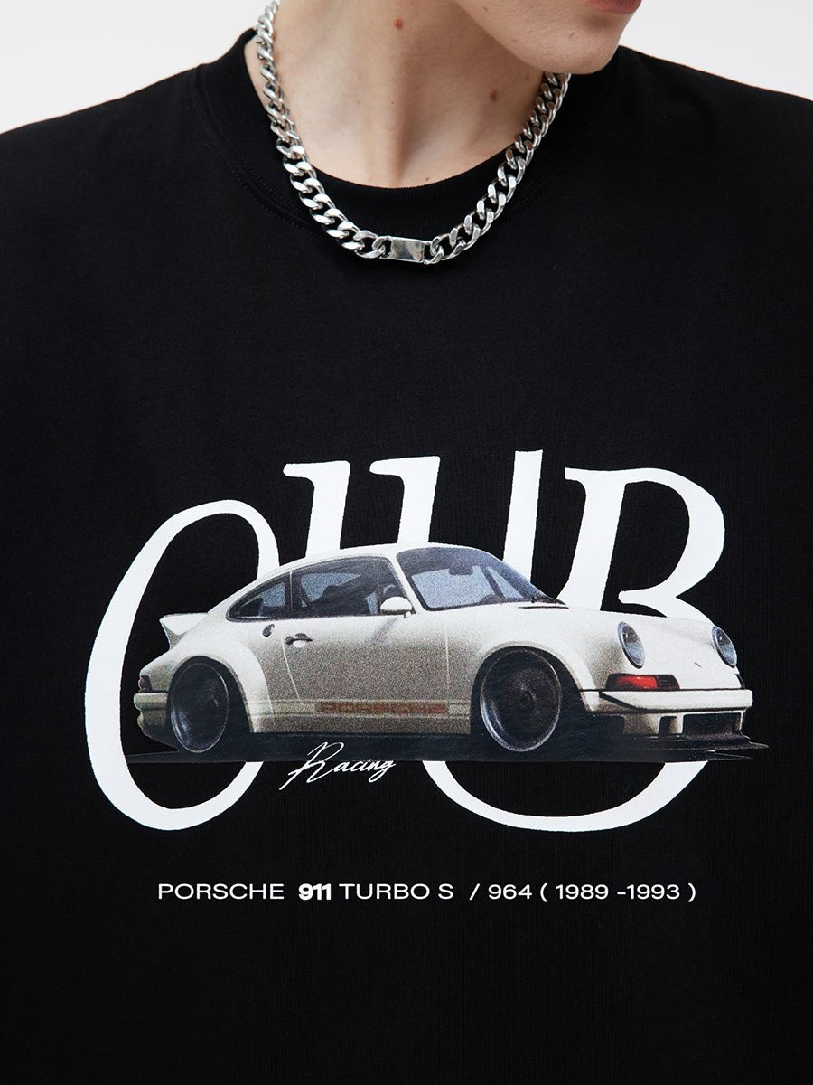 LOSTCTRL 911 TURBO S Printed Tee - COPPING THREADS - LOSTCTRL