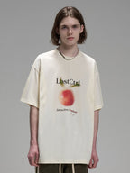 LOSTCTRL A Peach Print Tee - COPPING THREADS - LOSTCTRL