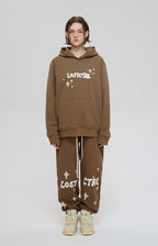 LOSTCTRL Avant Island Foam Logo Print Hoodie - COPPING THREADS - LOSTCTRL