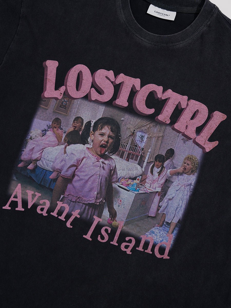 LOSTCTRL Avant Island Logo Tee - COPPING THREADS - LOSTCTRL