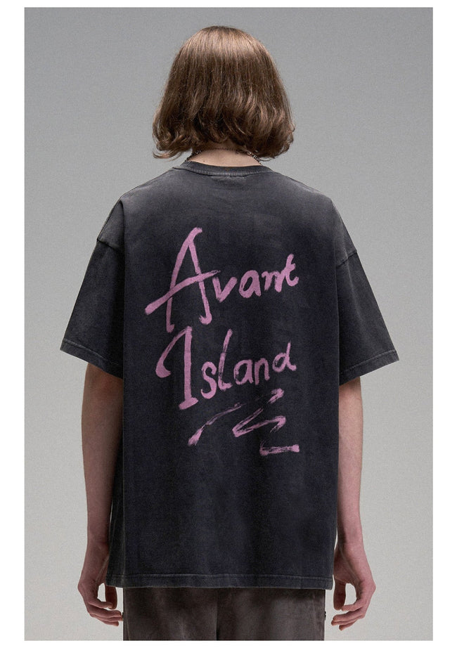 LOSTCTRL Avant Island Logo Tee Main Image