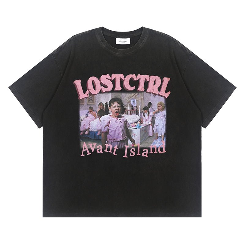 LOSTCTRL Avant Island Logo Tee - COPPING THREADS - LOSTCTRL
