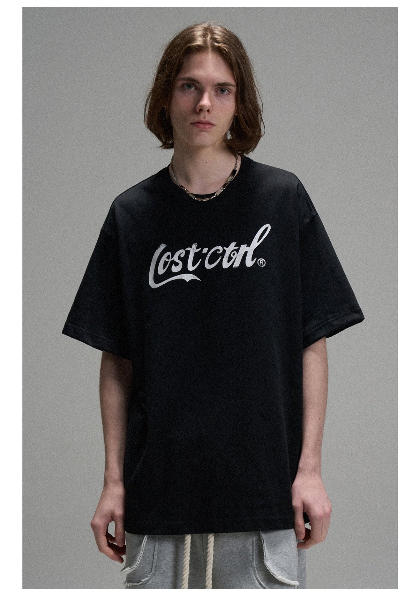 LOSTCTRL Cola LC Printing Vintage Distressed Tee - COPPING THREADS - LOSTCTRL