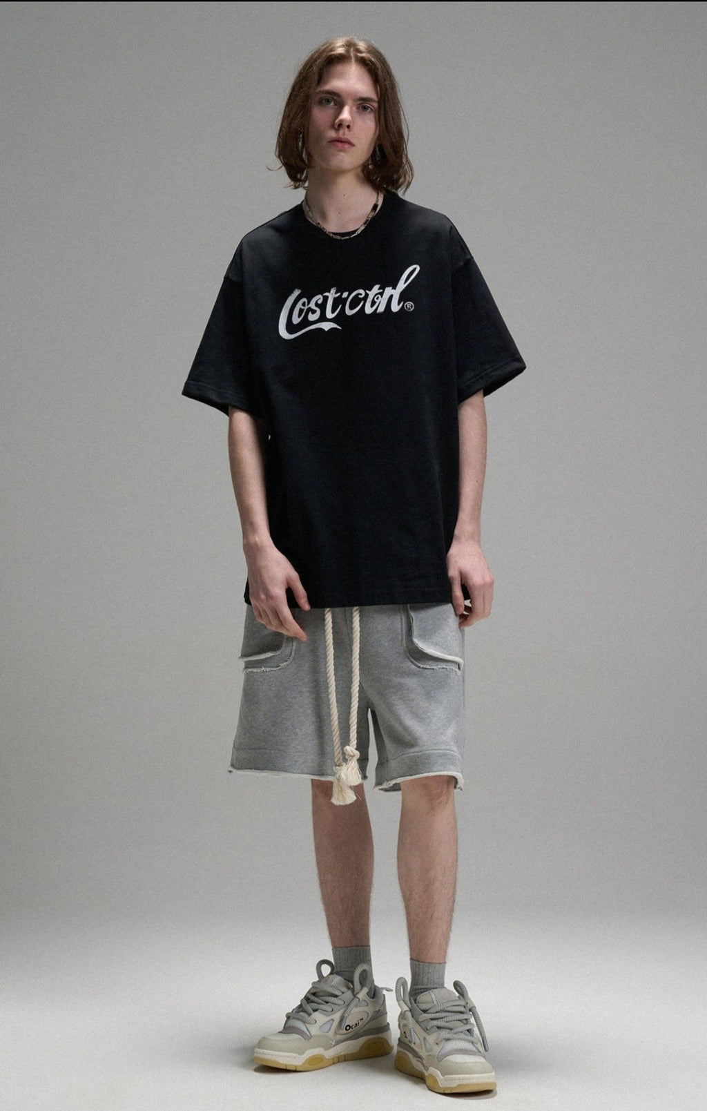 LOSTCTRL Cola LC Printing Vintage Distressed Tee - COPPING THREADS - LOSTCTRL