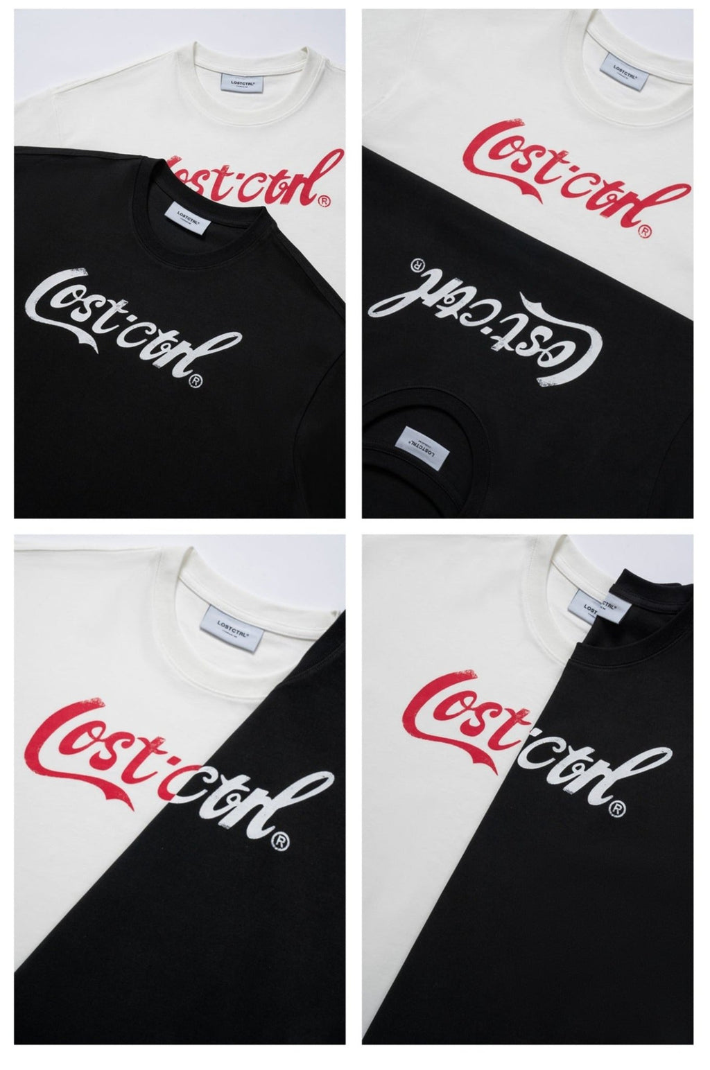 LOSTCTRL Cola LC Printing Vintage Distressed Tee - COPPING THREADS - LOSTCTRL
