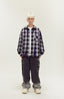 LOSTCTRL Distressed Plaid Long Sleeve Shirt - COPPING THREADS - LOSTCTRL