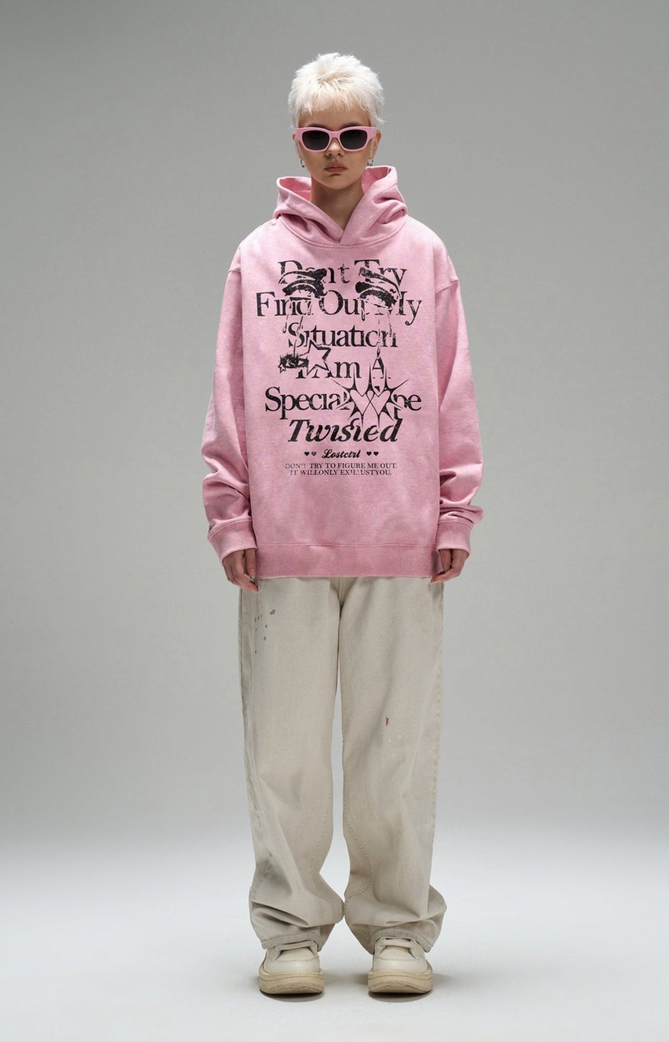 LOSTCTRL "Don't Define Me" Vintage Hoodie - COPPING THREADS - LOSTCTRL