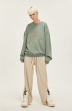 LOSTCTRL Embroidered Logo Print Sweatshirt - COPPING THREADS - LOSTCTRL