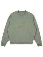 LOSTCTRL Embroidered Logo Print Sweatshirt - COPPING THREADS - LOSTCTRL