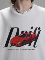 LOSTCTRL Ferrari F40 Logo Print Tee - COPPING THREADS - LOSTCTRL
