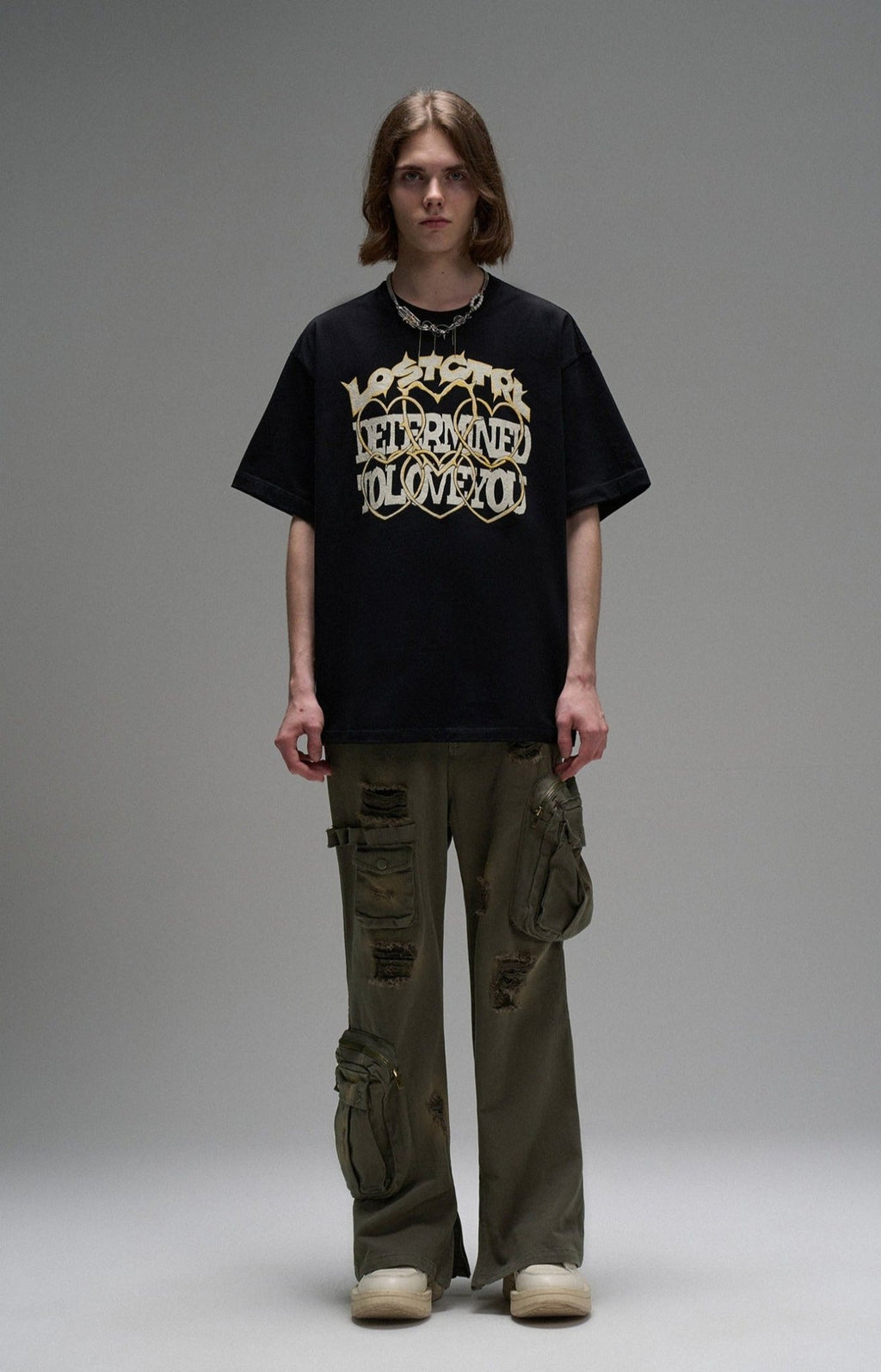 LOSTCTRL Foam Print Tee - COPPING THREADS - LOSTCTRL