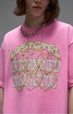 LOSTCTRL Foam Print Tee - COPPING THREADS - LOSTCTRL