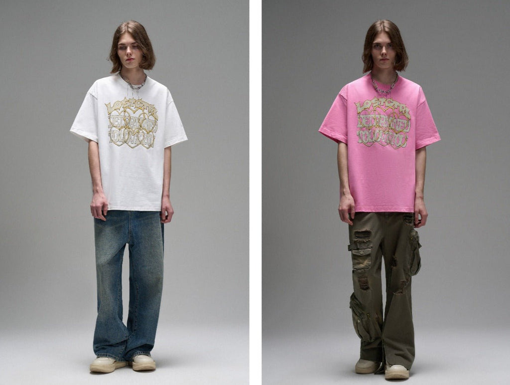 LOSTCTRL Foam Print Tee - COPPING THREADS - LOSTCTRL