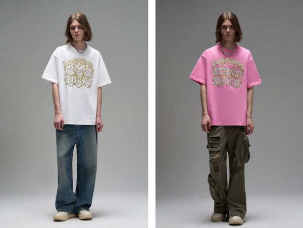 LOSTCTRL Foam Print Tee - COPPING THREADS - LOSTCTRL
