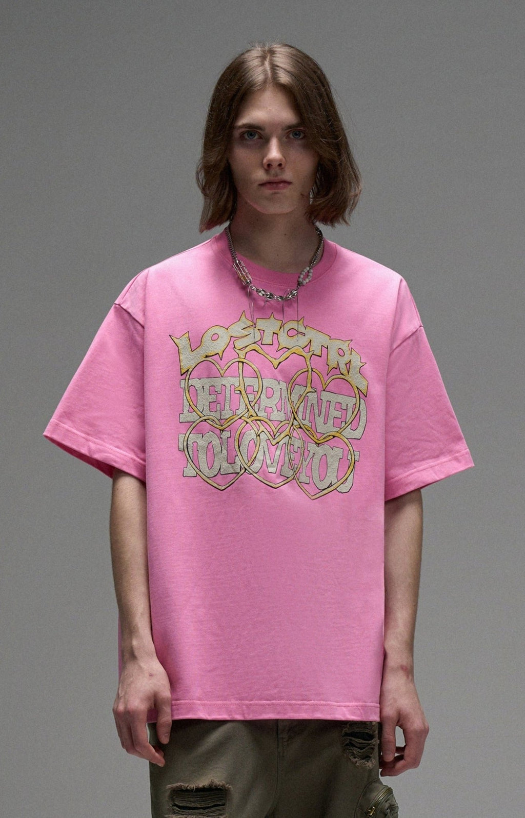 LOSTCTRL Foam Print Tee - COPPING THREADS - LOSTCTRL