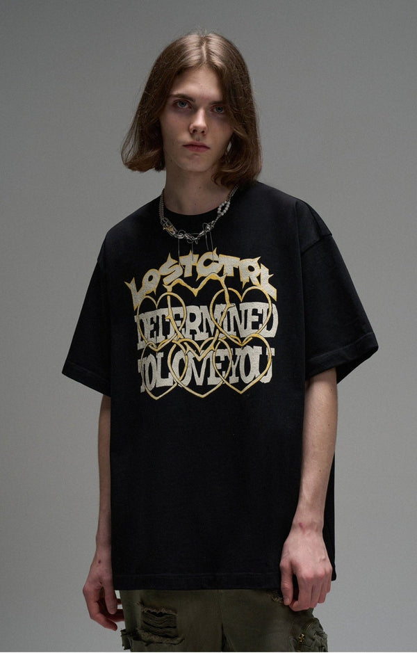LOSTCTRL Foam Print Tee - COPPING THREADS - LOSTCTRL