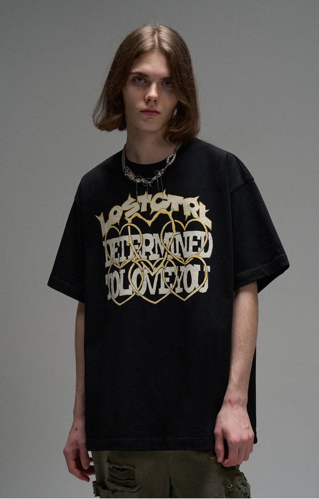 LOSTCTRL Foam Print Tee - COPPING THREADS - LOSTCTRL Hover Image