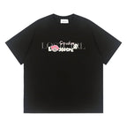 LOSTCTRL Ghost Face Embroidered Logo Tee - COPPING THREADS - LOSTCTRL
