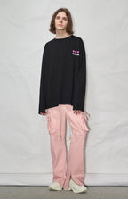 LOSTCTRL Heart Print Long Sleeve Tee - COPPING THREADS - LOSTCTRL