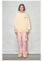 LOSTCTRL Hearts Foam Print Sweatshirt - COPPING THREADS - LOSTCTRL