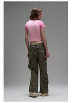 LOSTCTRL Hollow Mesh Embroidered Tee - COPPING THREADS - LOSTCTRL