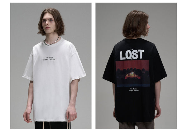 LOSTCTRL Island Printing Vintage Tee - COPPING THREADS - LOSTCTRL