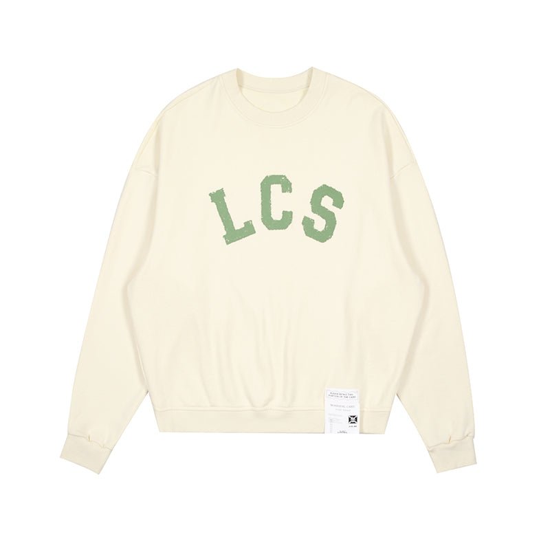 LOSTCTRL LCS Logo Print Sweatshirt - COPPING THREADS - LOSTCTRL