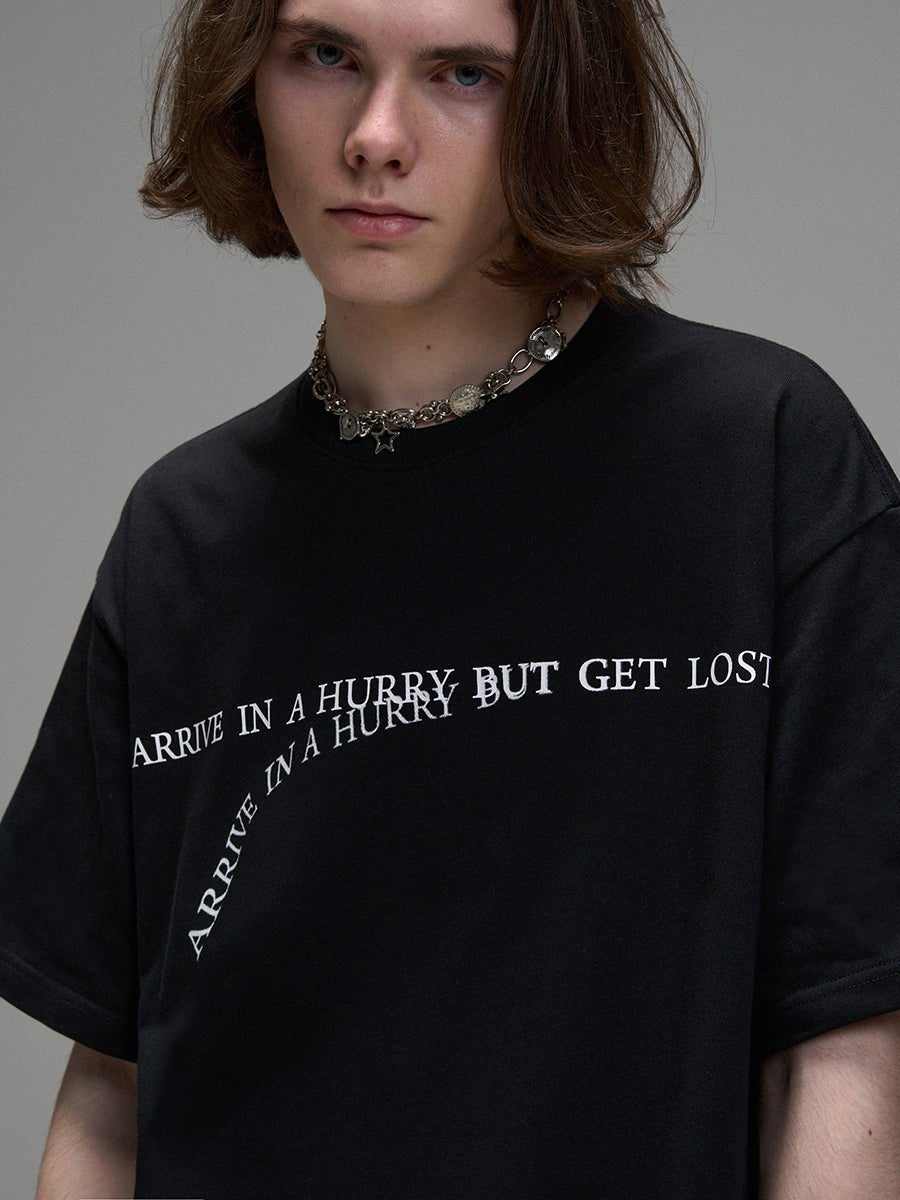 LOSTCTRL Letters Logo Tee - COPPING THREADS - LOSTCTRL
