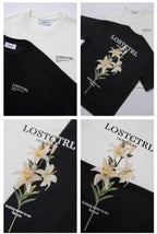 LOSTCTRL Lily Printing Tee - COPPING THREADS - LOSTCTRL