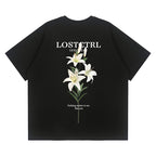 LOSTCTRL Lily Printing Tee - COPPING THREADS - LOSTCTRL