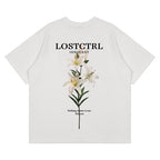 LOSTCTRL Lily Printing Tee - COPPING THREADS - LOSTCTRL