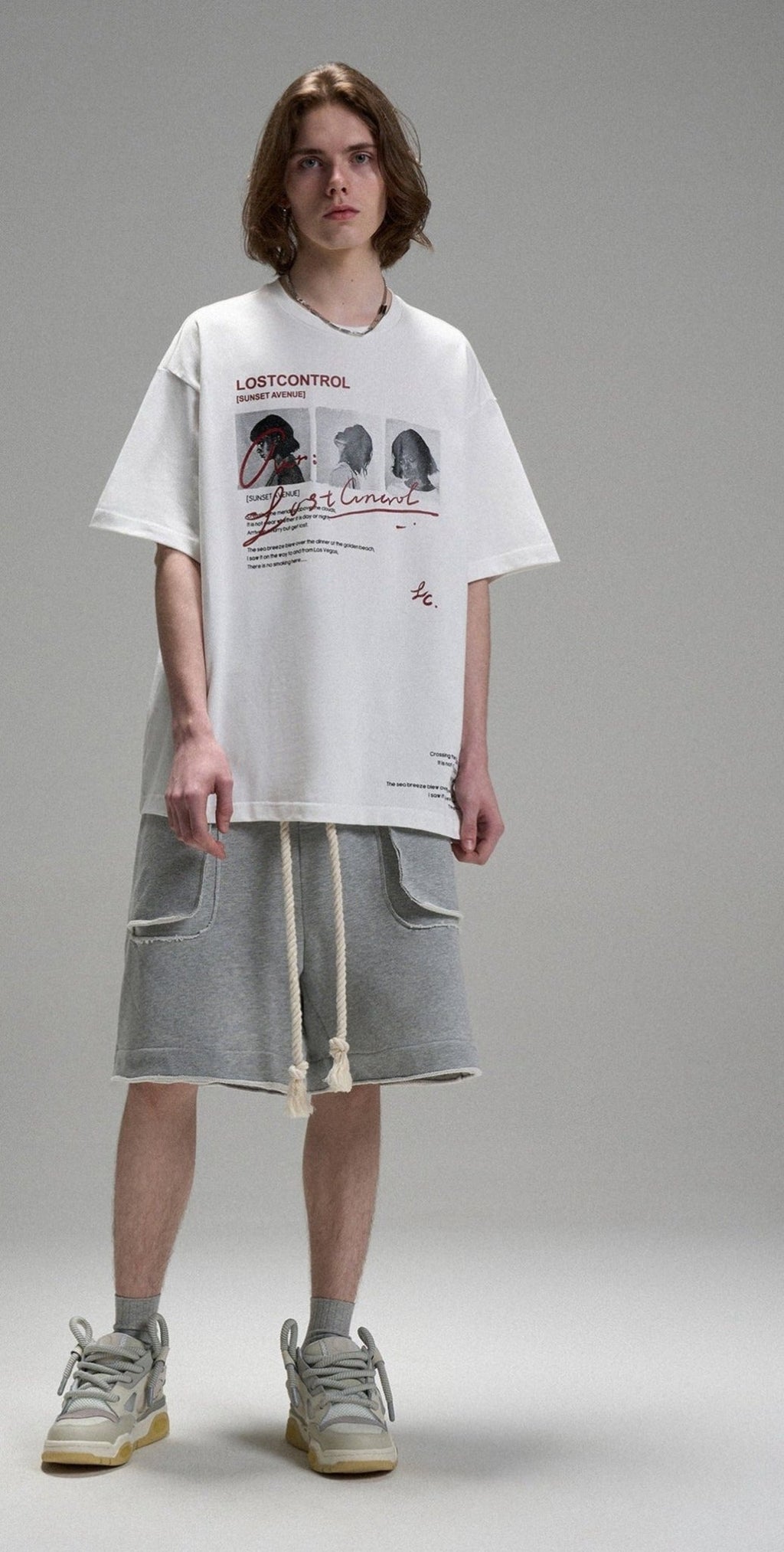 LOSTCTRL LOOK AT ME Logo Tee - COPPING THREADS - LOSTCTRL