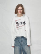 LOSTCTRL LOOK AT ME Print Long Sleeve Tee - COPPING THREADS - LOSTCTRL