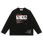 LOSTCTRL LOOK AT ME Print Long Sleeve Tee - COPPING THREADS - LOSTCTRL
