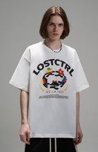 LOSTCTRL LOVE AND PEACE Printed Tee - COPPING THREADS - LOSTCTRL