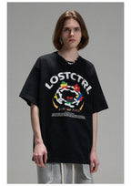 LOSTCTRL LOVE AND PEACE Printed Tee - COPPING THREADS - LOSTCTRL