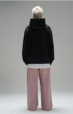 LOSTCTRL M Letter Puff Print Hoodie - COPPING THREADS - LOSTCTRL