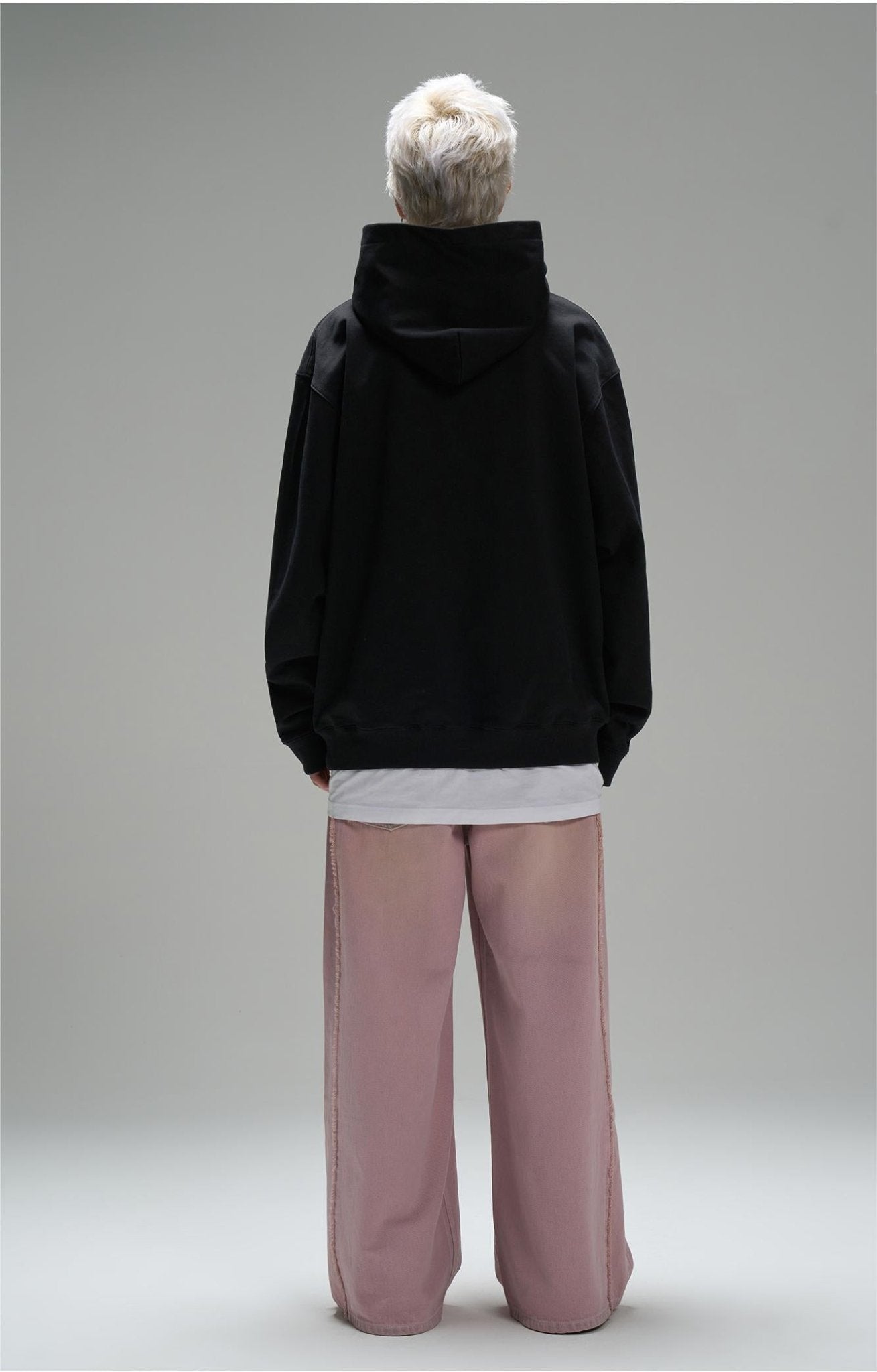 LOSTCTRL M Letter Puff Print Hoodie - COPPING THREADS - LOSTCTRL