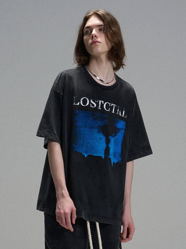 LOSTCTRL Redemption Vintage Washed Tee Main Image