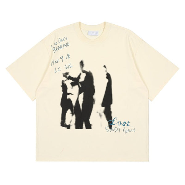 LOSTCTRL Retro Washed Tee - COPPING THREADS - LOSTCTRL