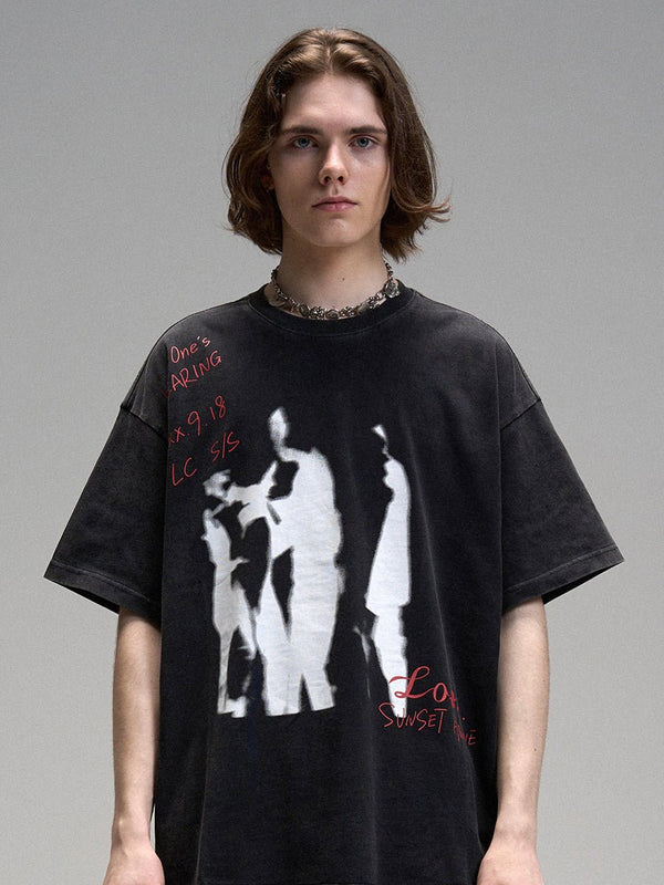 LOSTCTRL Retro Washed Tee - COPPING THREADS - LOSTCTRL