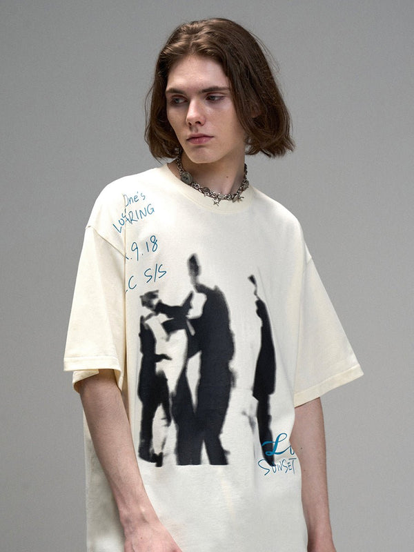 LOSTCTRL Retro Washed Tee - COPPING THREADS - LOSTCTRL