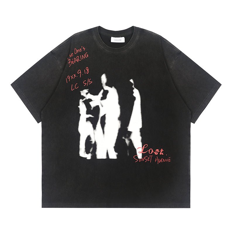 LOSTCTRL Retro Washed Tee - COPPING THREADS - LOSTCTRL