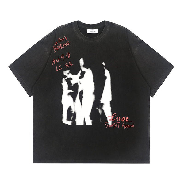 LOSTCTRL Retro Washed Tee - COPPING THREADS - LOSTCTRL